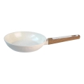 Τηγάνι BIANCO 24 cm εκρού/καφέ