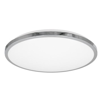 Top Light - Φωτιστικό οροφής μπάνιου LED SILVER LED/10W/230V IP44 3000/4000/6500K διάμετρος 29 cm γυαλιστερό χρώμιο