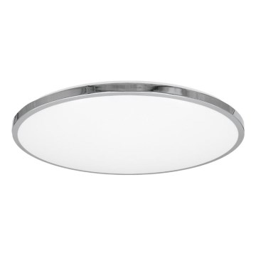 Top Light - Φωτιστικό οροφής μπάνιου LED SILVER LED/24W/230V IP44 3000/4000/6500K διάμετρος 39 cm γυαλιστερό χρώμιο
