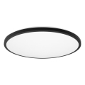 Top Light - Φωτιστικό οροφής μπάνιου LED ONYX LED/18W/230V IP44 3000/4000/6500K διάμετρος 34 cm μαύρο