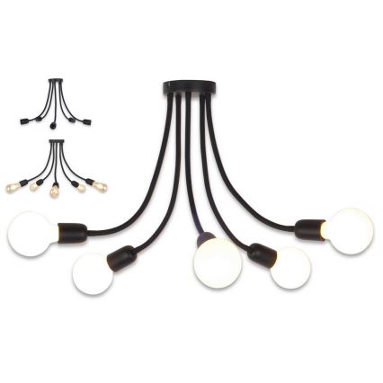 Top Light Galileo 5 C - Κρεμαστός πολυέλαιος 5xE27/40W/230V