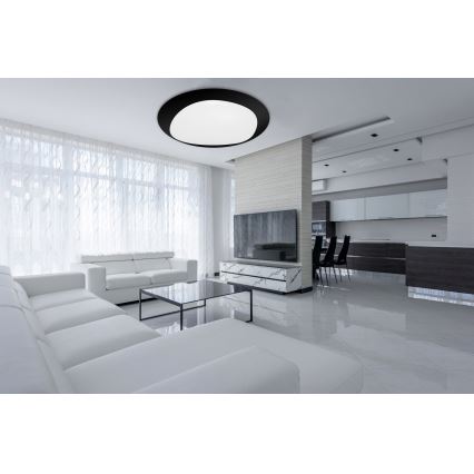 Top Light - LED Dimmable φωτιστικό οροφής STONE LED/51W/230V 3000-6500K + τηλεχειριστήριο