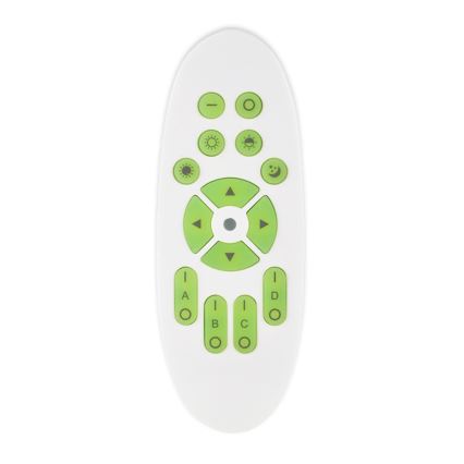 Top Light - LED Dimmable φωτιστικό οροφής NORMAN LED/51W/230V διάμετρος 39 cm μαύρο + τηλεχειριστήριο