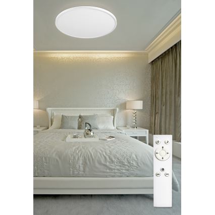 Top Light - LED Dimmable φωτιστικό οροφής REVIT LED/70W/230V 3000-6500K διάμετρος 75 cm λευκό + τηλεχειριστήριο