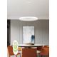 Top Light - Led Dimmable κρεμαστό φωτιστικό οροφής FUTURA LED/60W/230V λευκό + τηλεχειριστήριο