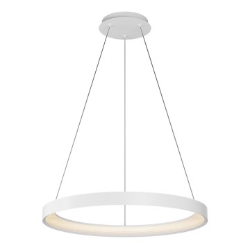 Top Light - Led Dimmable κρεμαστό φωτιστικό οροφής ORBIT LED/40W/230V 3000-6500K διάμετρος 50 cm λευκό + τηλεχειριστήριο