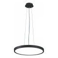 Top Light - Led Dimmable κρεμαστό φωτιστικό οροφής REVIT LED/36W/230V 3000-6500K διάμετρος 40 cm μαύρο + τηλεχειριστήριο