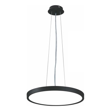 Top Light - Led Dimmable κρεμαστό φωτιστικό οροφής REVIT LED/36W/230V 3000-6500K διάμετρος 40 cm μαύρο + τηλεχειριστήριο
