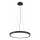 Top Light - Led Dimmable κρεμαστό φωτιστικό οροφής REVIT LED/36W/230V 3000-6500K διάμετρος 40 cm μαύρο + τηλεχειριστήριο