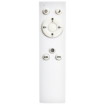 Top Light - Led Dimmable κρεμαστό φωτιστικό οροφής REVIT LED/36W/230V 3000-6500K διάμετρος 40 cm μαύρο + τηλεχειριστήριο