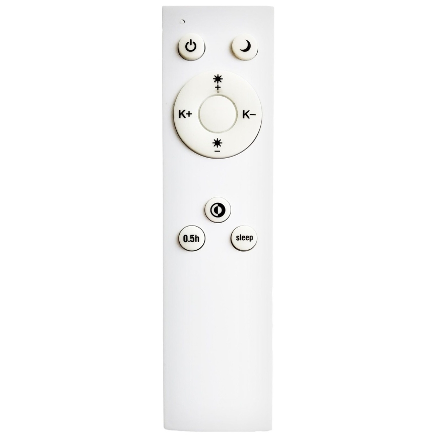 Top Light - Led Dimmable κρεμαστό φωτιστικό οροφής REVIT LED/50W/230V 3000-6500K διάμετρος 60 cm μαύρο + τηλεχειριστήριο