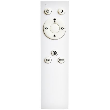Top Light - Led Dimmable κρεμαστό φωτιστικό οροφής SALERNO LED/60W/230V 3000-6500K διάμετρος 60 cm μαύρο + τηλεχειριστήριο