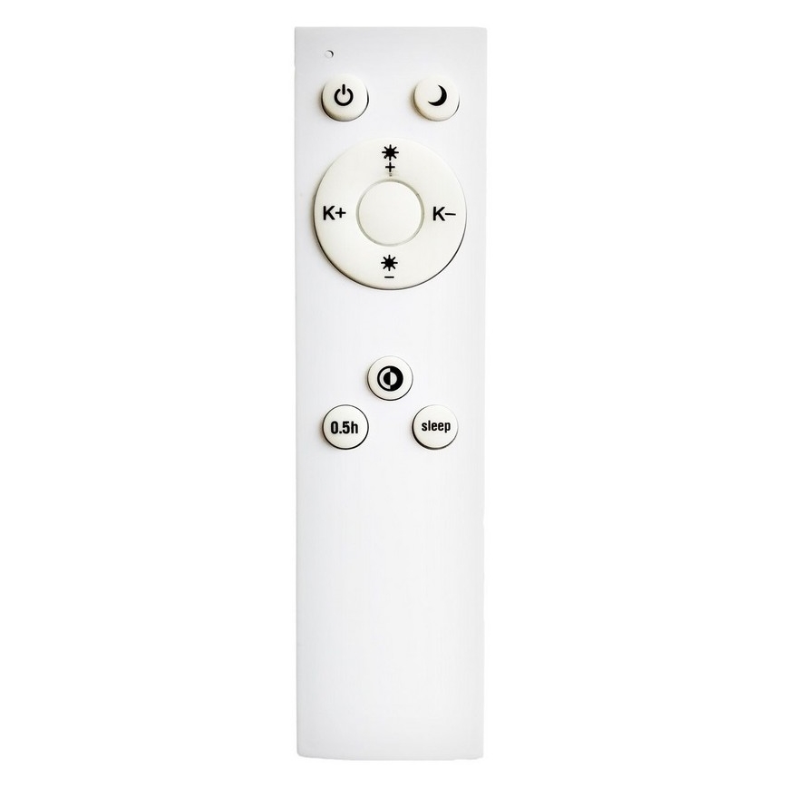 Top Light - LED Dimmable φωτιστικό οροφής DEKOR LED/51W/230V διάμετρος 40 cm 3000-6500K+ τηλεχειριστήριο