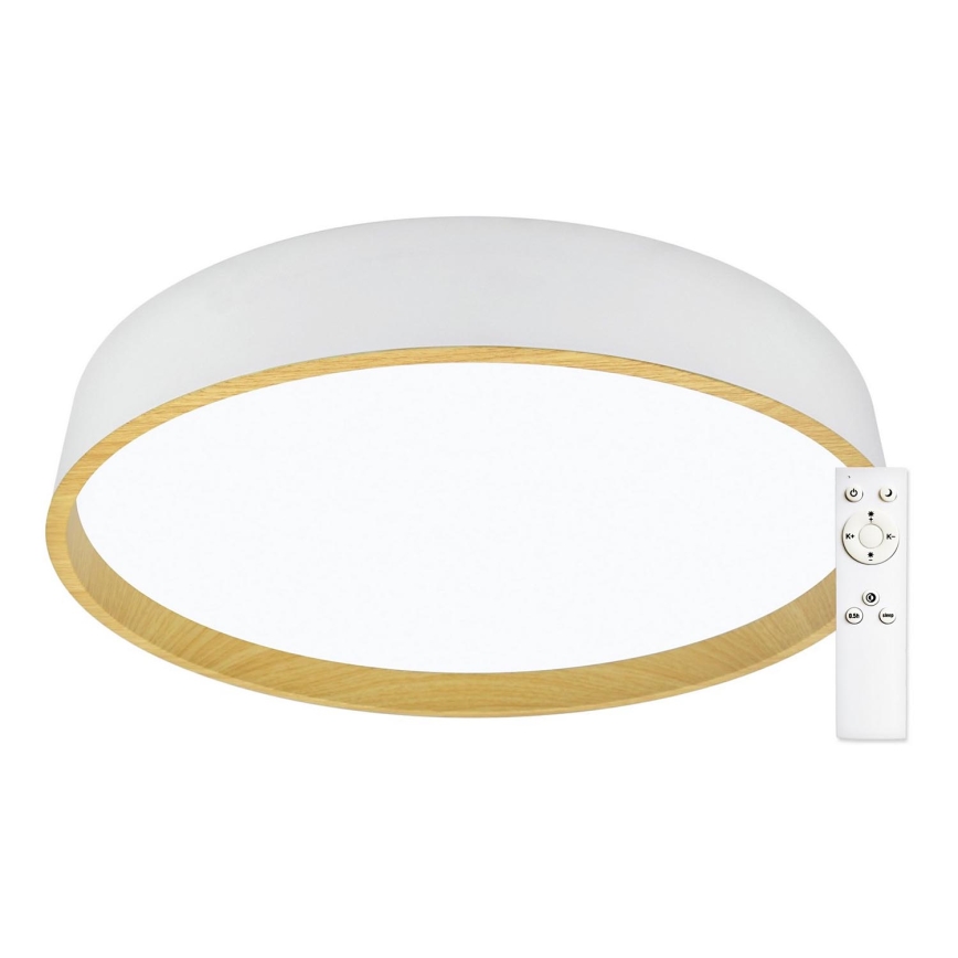 Top Light - LED Dimmable φωτιστικό οροφής DEKOR LED/51W/230V διάμετρος 50 cm 3000-6500K + τηλεχειριστήριο