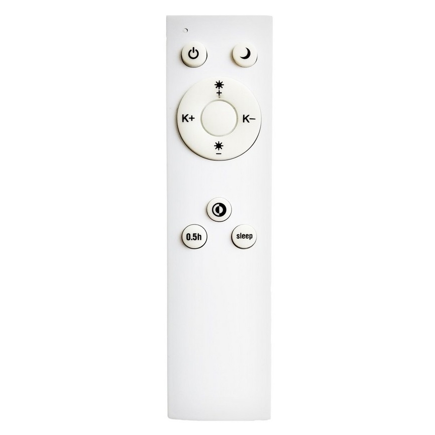 Top Light - LED Dimmable φωτιστικό οροφής DEKOR LED/51W/230V διάμετρος 40 cm 3000-6500K + τηλεχειριστήριο