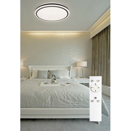 Top Light - LED Dimmable φωτιστικό οροφής ONYX LED/51W/230V 3000-6500K διάμετρος 48 cm + τηλεχειριστήριο