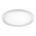 Top Light - LED Dimmable φωτιστικό οροφής SALERNO LED/60W/230V 3000-6500K διάμετρος 60 cm λευκό + τηλεχειριστήριο