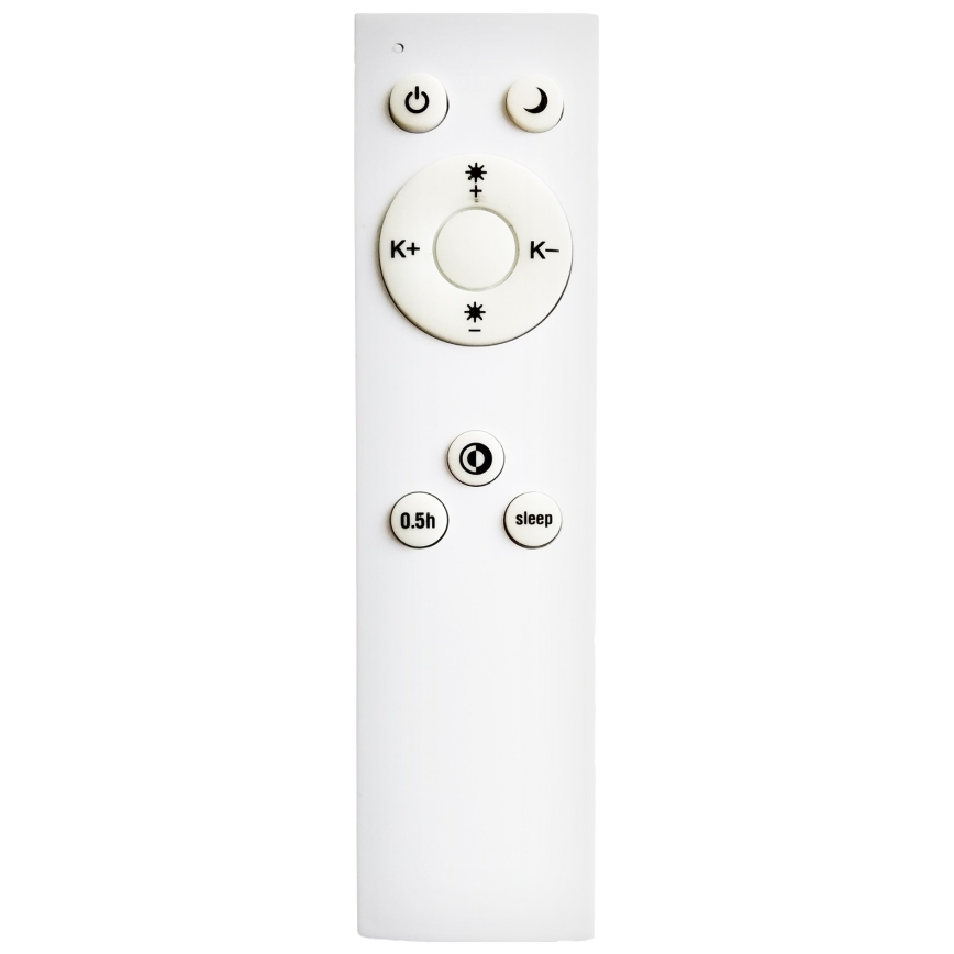 Top Light - LED Dimmable φωτιστικό οροφής SALERNO LED/60W/230V 3000-6500K διάμετρος 60 cm λευκό + τηλεχειριστήριο