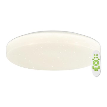 Top Light - LED Dimmable φωτιστικό οροφής μπάνιου LED/51W/230V IP44 + τηλεχειριστήριο
