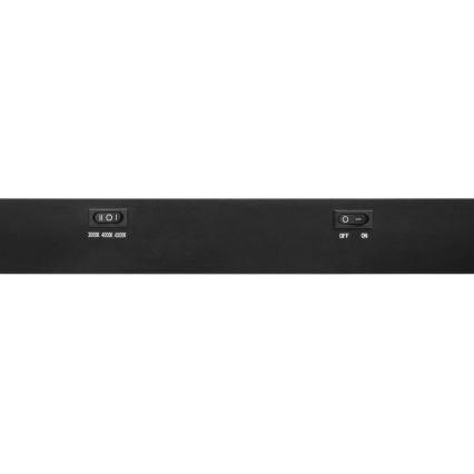 Top Light - LED Φωτιστικό κάτω από ντουλάπια AXIS LED/15W/230V 3000/4000/6500K 60 cm μαύρο