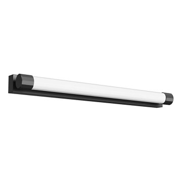 Top Light - LED Φωτιστικό καθρέφτη μπάνιου TURIA LED/8W/230V 3000/4000/6500K IP44 40 cm μαύρο