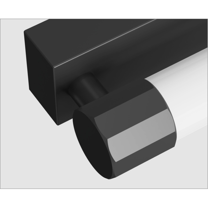 Top Light - LED Φωτιστικό καθρέφτη μπάνιου TURIA LED/8W/230V 3000/4000/6500K IP44 40 cm μαύρο