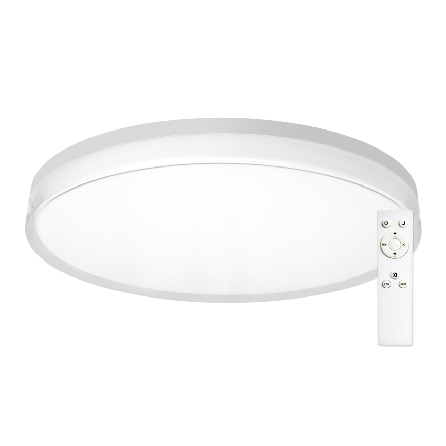 Top Light - Ρυθμιζόμενο LED φωτιστικό οροφής για μπάνιο NEXUS LED/55W/230V 3000-6500K IP44 Ø 48 cm λευκό + τηλεχειριστήριο