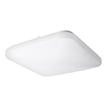 Top Light - LED Φωτιστικό οροφής μπάνιου DUNAJ LED/18W/230V 3000/4000/6500K IP44 27,5x27,5 cm λευκό