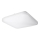 Top Light - LED Φωτιστικό οροφής μπάνιου DUNAJ LED/18W/230V 3000/4000/6500K IP44 27,5x27,5 cm λευκό