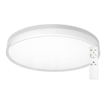 Top Light - Ρυθμιζόμενο LED φωτιστικό οροφής για μπάνιο NEXUS LED/45W/230V 3000-6500K IP44 Ø 38 cm λευκό + τηλεχειριστήριο