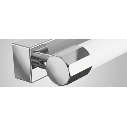 Top Light - LED Φωτισμός καθρέφτη μπάνιου TURIA LED/8W/230V 3000/4000/6500K IP44 40 cm γυαλιστερό χρώμιο