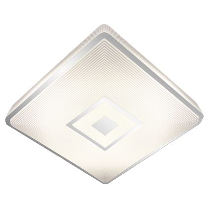 Top Light - LED RGB dimmable φωτιστικό οροφής RAINBOW LED/24W/230V τετράγωνο + τηλεχειριστήριο