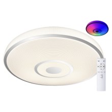Top Light - LED RGB dimmable φωτιστικό οροφής RAINBOW LED/24W/230V στρογγυλό + τηλεχειριστήριο