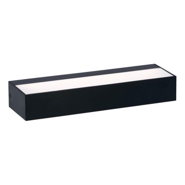 Top Light - LED Επιτοίχιο φωτιστικό εξωτερικού χώρου IMOLA LED/16W/230V 3000/4000/6000K IP54 30 cm μαύρο