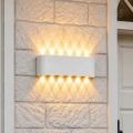 Top Light - LED επιτοίχιο φωτιστικό εξωτερικού χώρου RAY LED/10W/230V 3000/4000/6500K IP54 λευκό