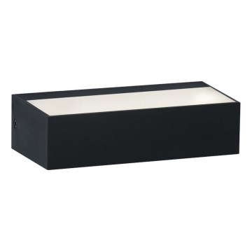 Top Light - LED εξωτερικό επιτοίχιο φωτιστικό IMOLA LED/10W/230V 3000/4000/6000K IP54 17 cm μαύρο