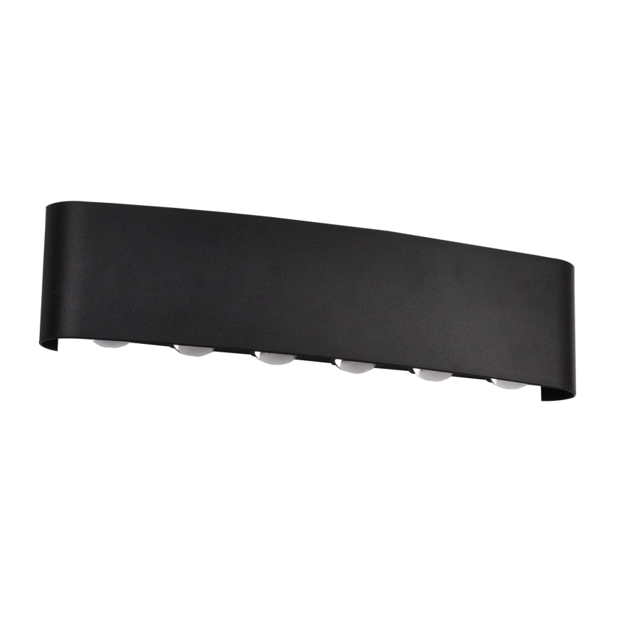 Top Light - LED Εξωτερικό επιτοίχιο φωτιστικό RAY LED/10W/230V 3000/4000/6500K IP54 μαύρο