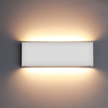 Top Light - LED Εξωτερικό φωτιστικό τοίχου LED/12W/230V IP65 μαύρο