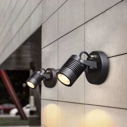 Top Light - Επιτοίχιο φωτιστικό εξωτερικού χώρου LED IBIZA LED/5W/230V IP54