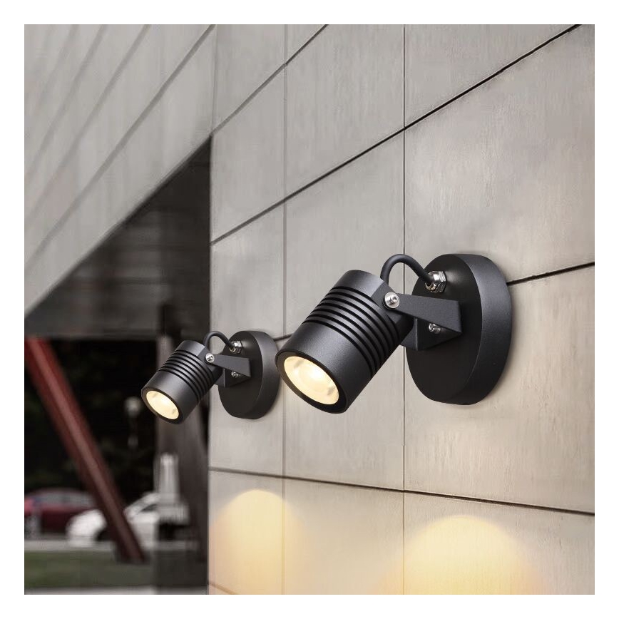 Top Light - Επιτοίχιο φωτιστικό εξωτερικού χώρου LED IBIZA LED/5W/230V IP54