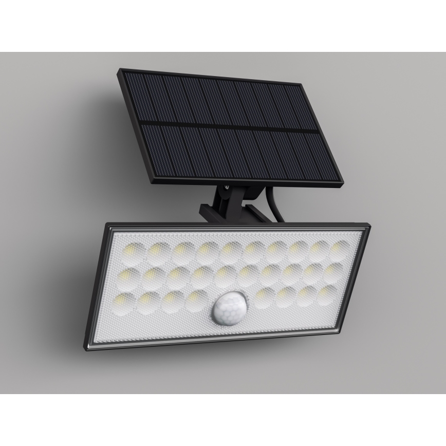 Top Light - Ηλιακός προβολέας τοίχου LED με αισθητήρα HELEON VARIO LED/8W/3,7V IP65 4000K + τηλεχειριστήριο