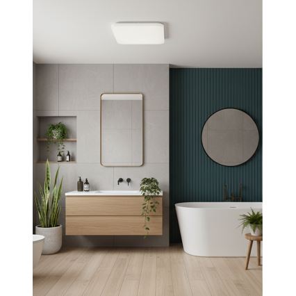 Top Light - LED φωτιστικό οροφής για μπάνιο DUNAJ LED/32W/230V 3000/4000/6500K IP44 38x38 cm λευκό