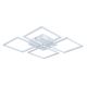 Top Light  - Πλαφονιέρα οροφής ντιμαριζόμενη LED RIVIERA 4xLED/16,25W/230V γωνιακός λευκό + τηλεχειριστήριο