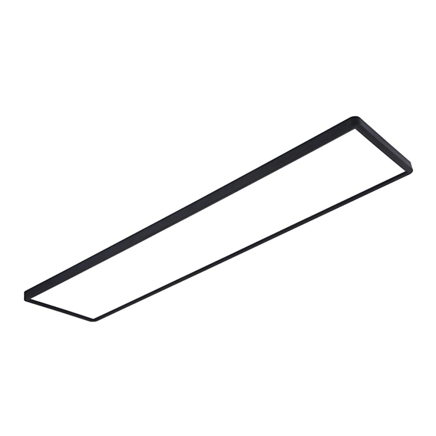 Top Light - LED Πλαφονιέρα οροφής ντιμαριζόμενη REVIT LED/70W/230V 3000-6500K 120x30 cm μαύρο + τηλεχειριστήριο