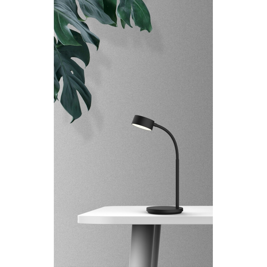 Top Light - LED Ρυθμιζόμενη επαφή επιτραπέζια λάμπα BELLA LED/4,8W/5V 3000/4000/6500K μαύρη