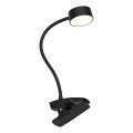 Top Light - LED ρυθμιζόμενη επιτραπέζια λάμπα με κλιπ BELLA LED/4,8W/5V 3000-6500K μαύρη