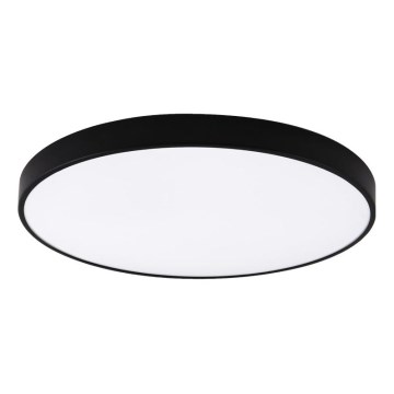 Top Light - LED ρυθμιζόμενο φωτιστικό οροφής για μπάνιο PETAL LED/60W/230V 3000-6500K IP44 Ø 59 cm μαύρο + τηλεχειριστήριο
