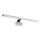 Top Light - LED Φωτισμός καθρέφτη μπάνιου TEXAS MAX LED/12W/230V 3000/4000/6500K IP44 78 cm ματ νικέλιο