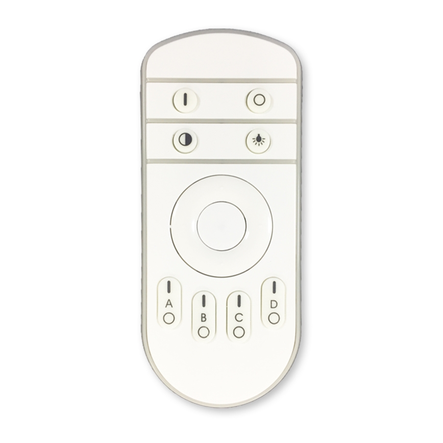 Top Light - Σταθερό πολύφωτο dimming LED MERKUR LED/50W/230V 3000-6500K μαύρο + τηλεχειριστήριο