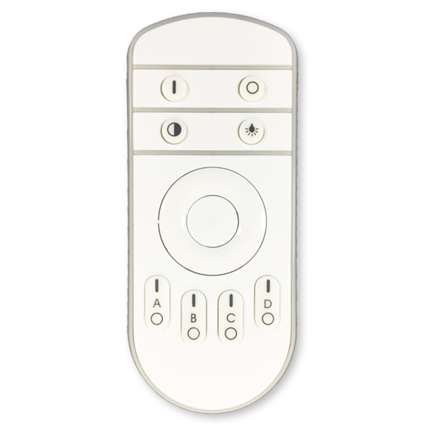 Top Light -Πλαφονέρα οροφής ντιμαριζόμενη LED SATURN 2xLED/25W/230V μαύρο + τηλεχειριστήριο